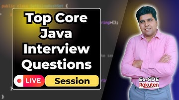 🔴 Top Core Java Interview Questions & Answers | Most Frequently Asked Questions