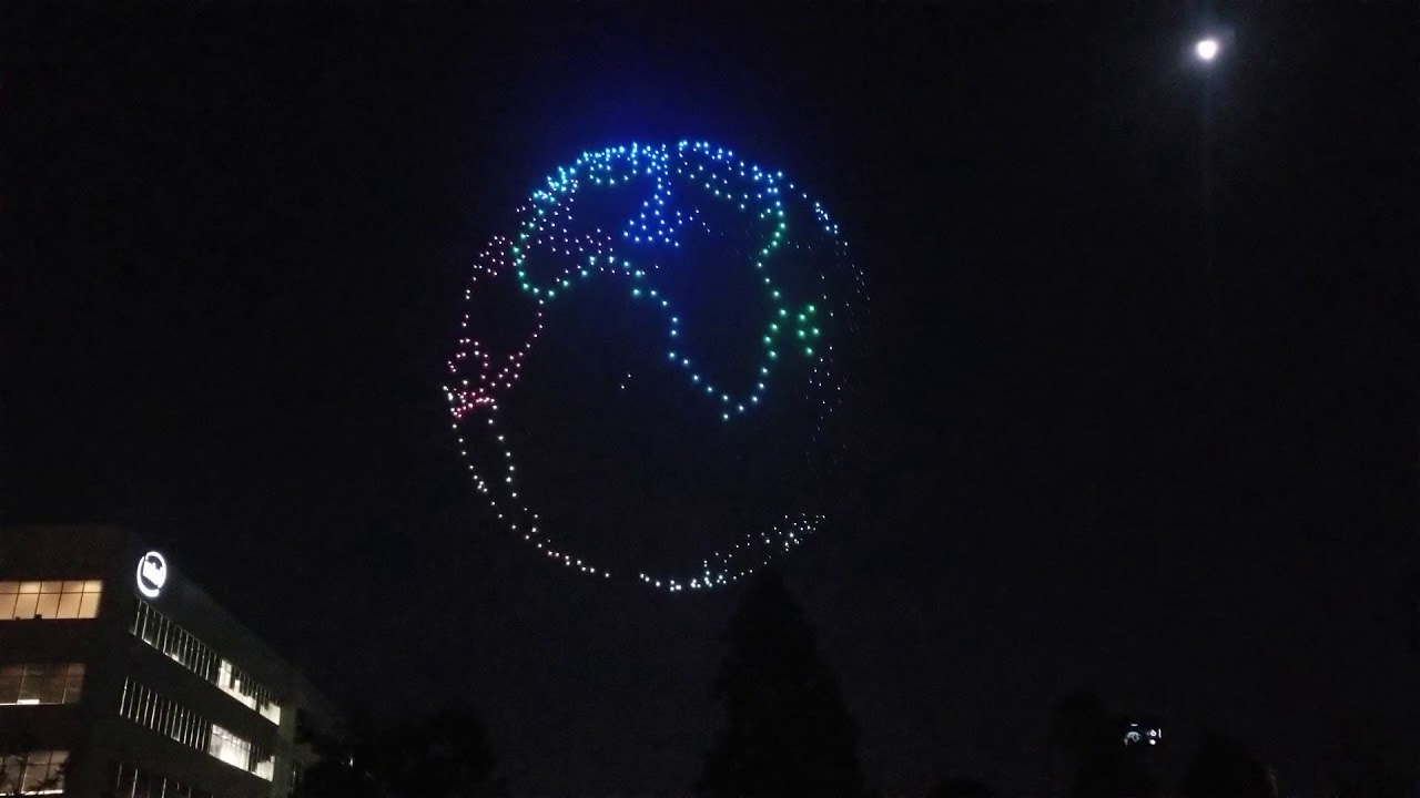 intel drone light show 2019