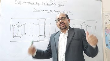 Development of lateral surfaces- video 1- engineering graphics