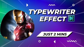 Typewriter Effect In VSDC - Free Video Editing | Hindi Explained