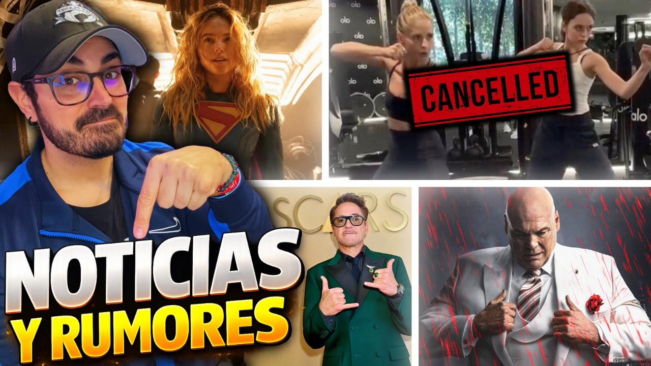 🔥GANADORES de los OSCARS, ya llegan SPIDER-MAN y DAREDEVIL, detalles SUPERGIRL, cancelan BUFFY