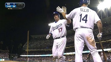 SD@LAD: A.J. Ellis connects on a solo shot off Bass