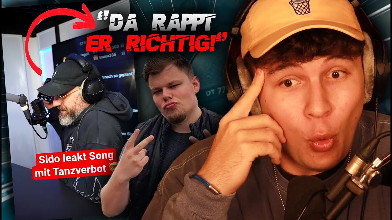 BESSER als 90 der DEUTSCHRAPPER😱🔥?!?...Reaktion SIDO leakt SONG mit