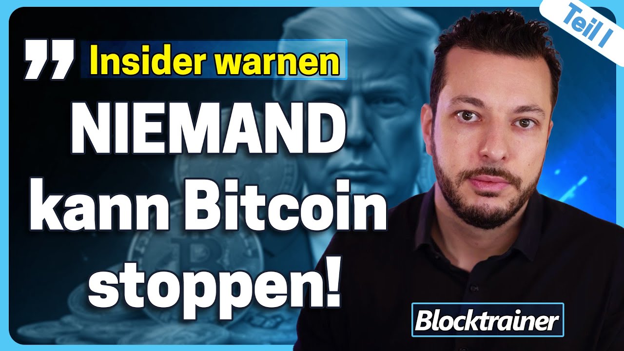 “Bitcoin wird mächtiger als der Dollar!“ Blocktrainer packt aus –Trumps  Kryptoplan