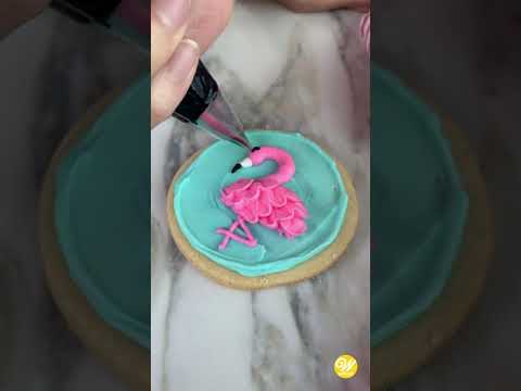 Pretty Flamingo Cookies Shorts