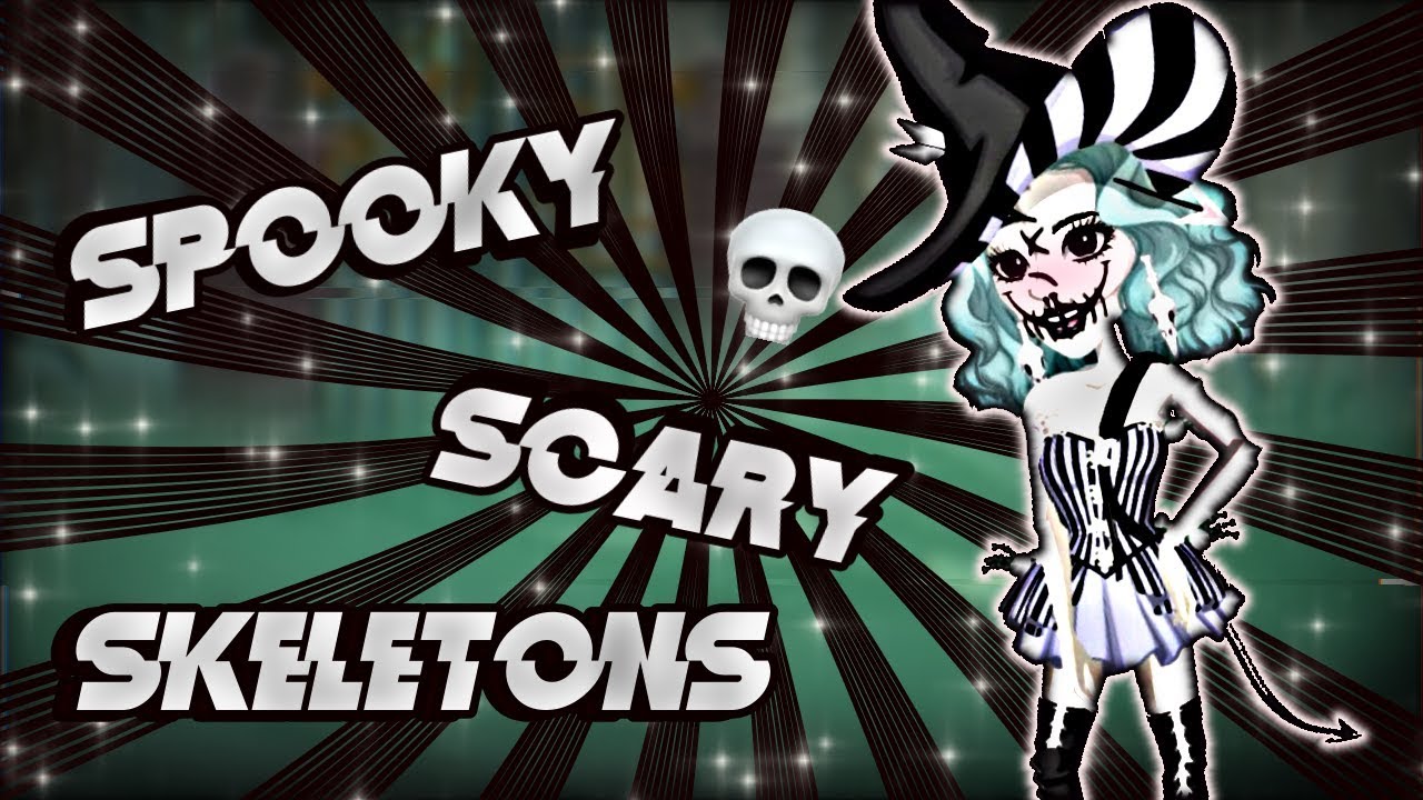 Spooky Scary Skeletons // msp mv💀💫