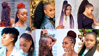 Latest African Braid Hairstyles/Unique & Amazing Braid Hairstyles for Black Women screenshot 1