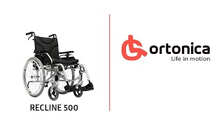 Инвалидная коляска Ortonica Recline 500 механическая с расширенным диапазоном регулировок