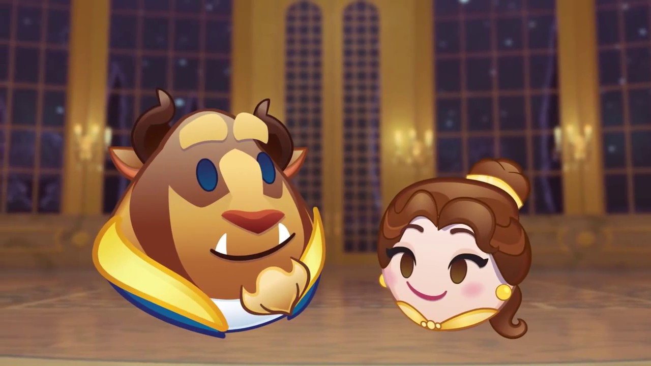 Disney Emoji Beauty And The Beast
