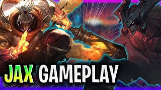 FAKER GODLIKE PERFORMANCE WITH JAX! - T1 Faker Plays Jax TOP vs Aatrox!