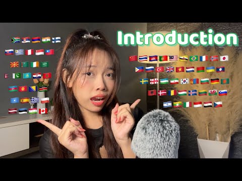 ASMR Introduction in 70 Different Languages (2 hours for sleep)