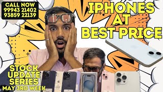 WEEKLY STOCK UPDATES🛍️ | SECONDHAND MOBILE PHONES IN CHENNAI BEST PRICE | USED IPHONES IN EMI🔥@MOBZO