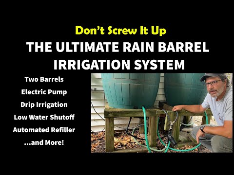The Ultimate Rain Barrel Irrigation System hqdefault