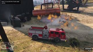 Working a Full Shift as a First Responder Firefighter in GTA Online