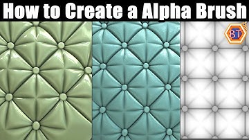 Blender Tutorial - How to Create a Alpha Brush | Sculpting Brush