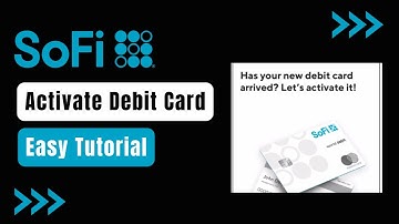 How To Setup Debit Card in Sofi Account !
