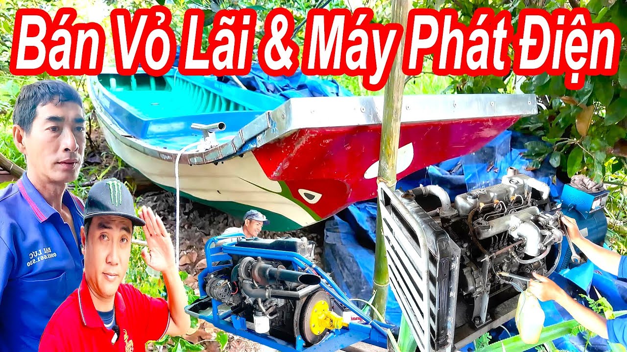 Bán Vỏ Lãi Và Dàn Máy Phát Điện || Vì Chủ Không Làm Máy Bay Phun Thuốc