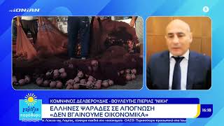 Έλληνες ψαράδες σε απόγνωση – «Δεν βγαίνουμε οικονομικά»