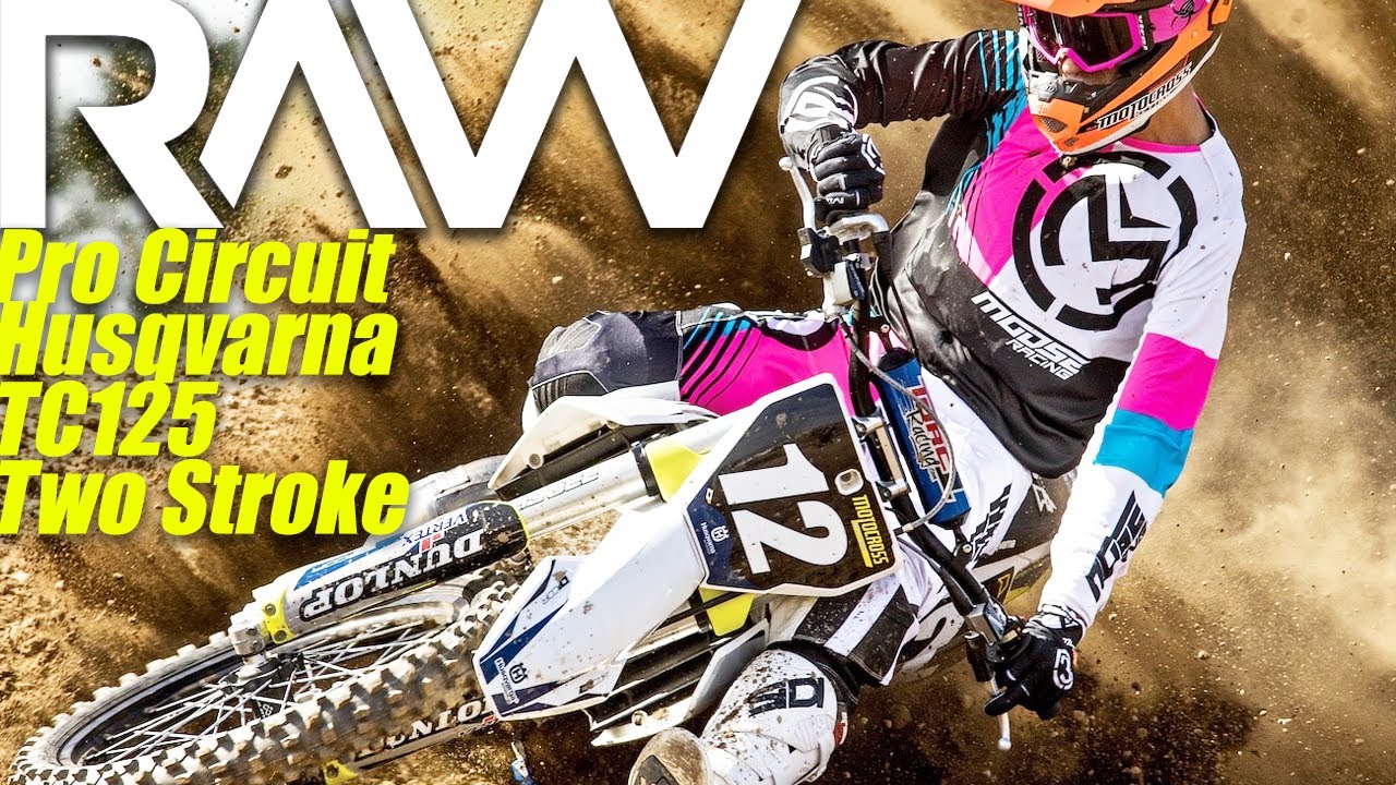 Professional Circuit Husqvarna TC125 Two Stroke RAW – Motocross Motion Journal