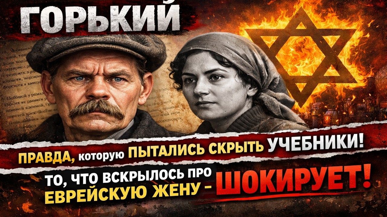ГОРЬКИЙ — ПРАВДА, КОТОРУЮ СКРЫВАЛИ УЧЕБНИКИ! Что вскрылось о его жене?