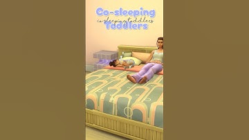 Toddlers Can “Sleep” On Adult Beds!? No CC #sims4