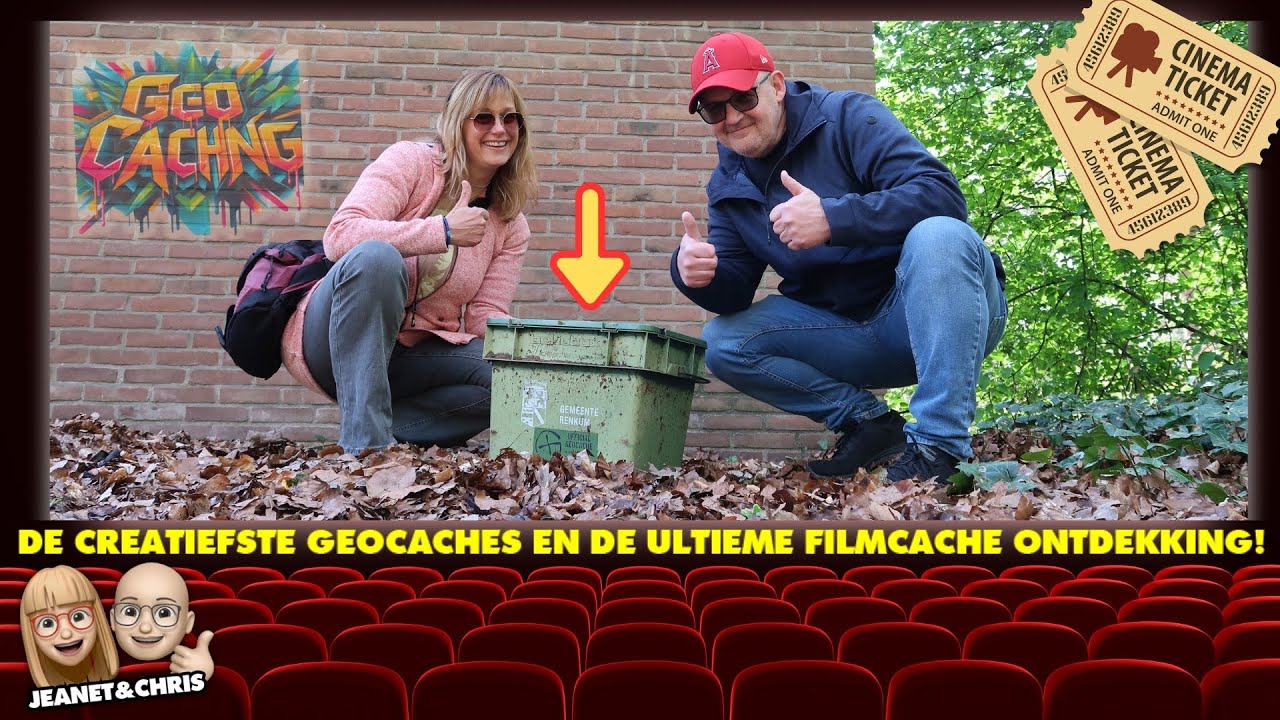 De Creatiefste GEOCACHES En De Ultieme FILMCACHE ONTDEKKING! (Geocaching)