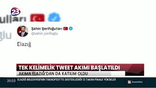 Twi̇tterda Başlatilan Tek Keli̇meli̇k Tweet Akimi Başlatildi