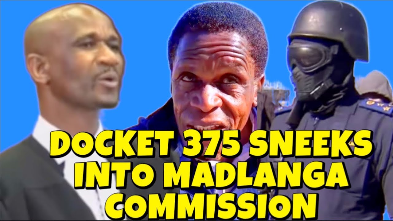 ШОКОВЫЙ ДОКЕТ 375 ВХОДИТ В КОМИССИЮ МАДЛАНГИ, АДВОКАТЫ ТЕФФО И АДСОЛОМ ЗУНГУ ОБНОВЛЕНИЕ