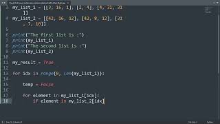 Check if all rows contain any common element with other matrix in Python | Python Examples | Data
