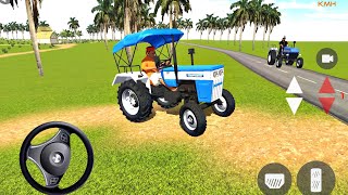 New Swaraj 744 FE 4x4 Tractor Off-Road Driving : Indian Tractor Driving 3D : Android Gameplay screenshot 5