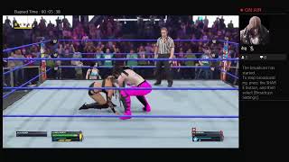 WWE 2K23 Lauren Burch w Julia Burch vs Liv Morgan!