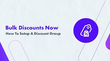 Bulk Discount Now: How to Set Up A Discount Group on Your Shopify Store