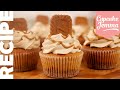 Get the Recipe for our BEST SELLING Biscoff Cupcake! | Cupcake Jemma
