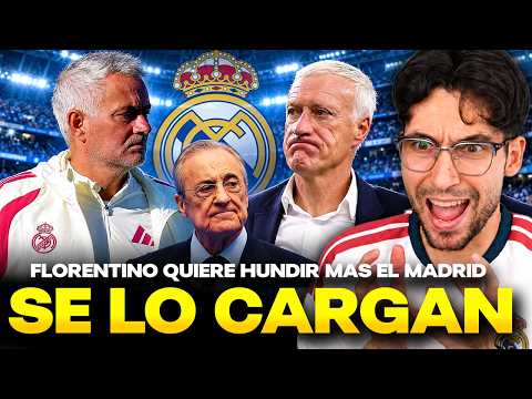 😡 MOURINHO DONE! THEY WANT HIM OUT of MADRID to BRING in DESCHAMPS