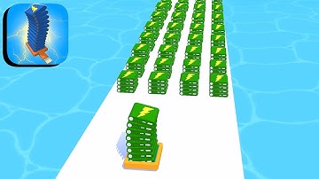 Battery Run Gameplay 🌈⚡️🌈 All Levels 7-9