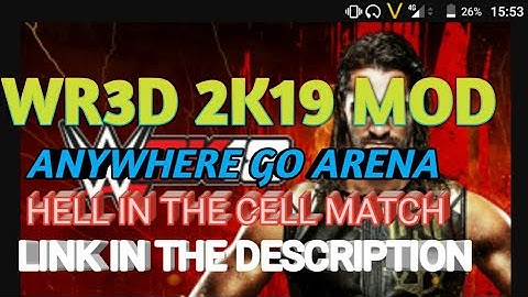 #1#wr3d2k19mod #anywhersgoarena WR3D 2K19 MOD YOUTUBE ARENS || ANYWHERE GO ARENA HELL IN THE MATCH