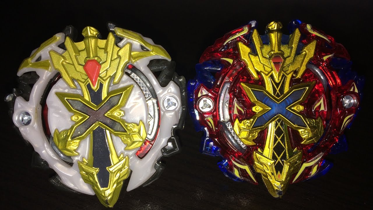 Xeno Xcalibur vs Xcalius X2 Beyblade Burst Evolution YouTube