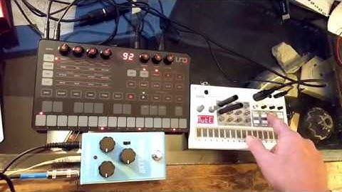 IK UNO Synth with Volca Sample