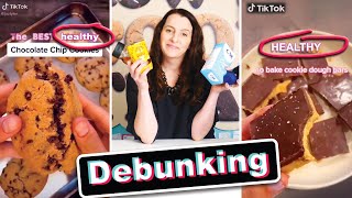 Debunking 'Healthy' TikTok DESSERTS |  Ann Reardon How To Cook That