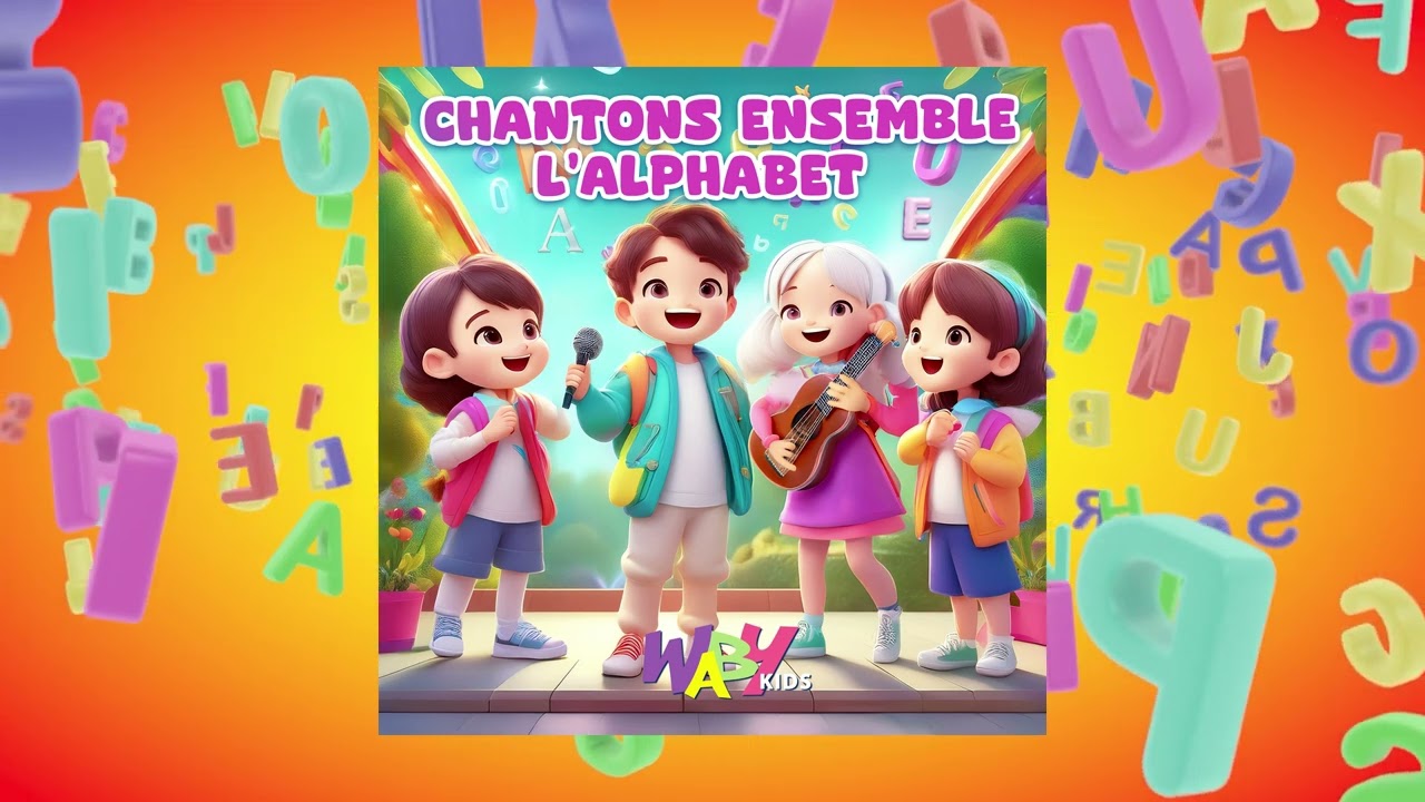 🎉🎶 Chantons ensemble l'alphabet - Waby Kids 🎶🎉