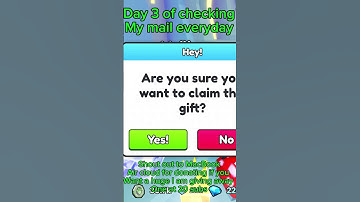 Day 3 of checking my mailbox everyday #roblox #ps99 #mailbox #giveawayyy #pet simulator
