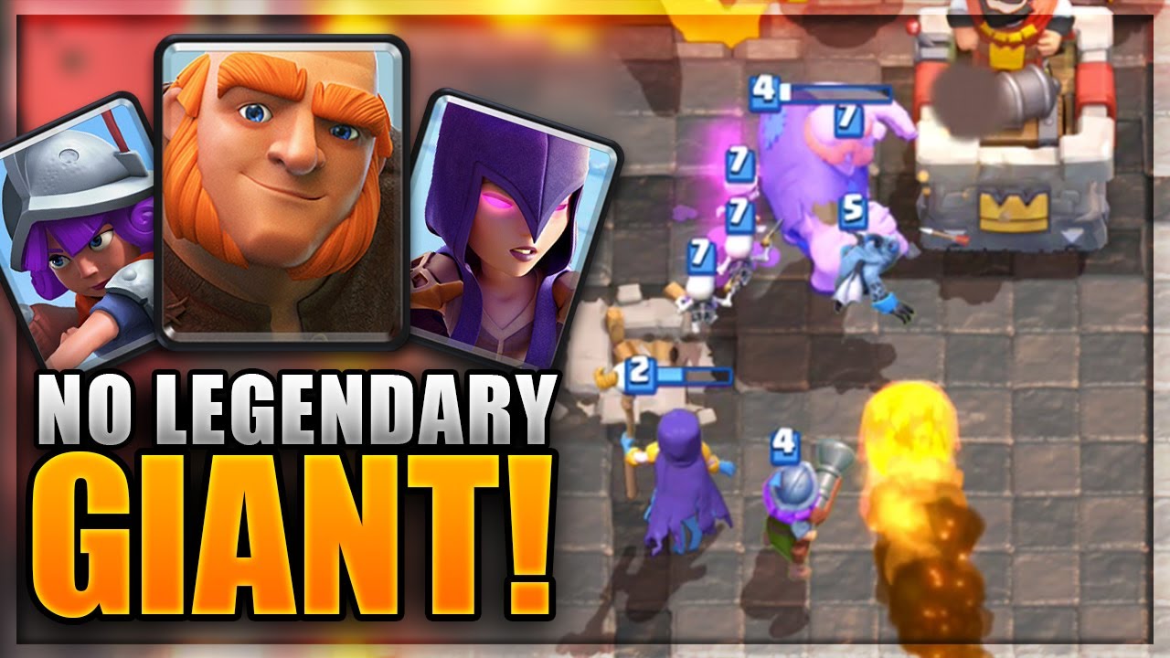 Great Arena 3-7 Witch Giant deck