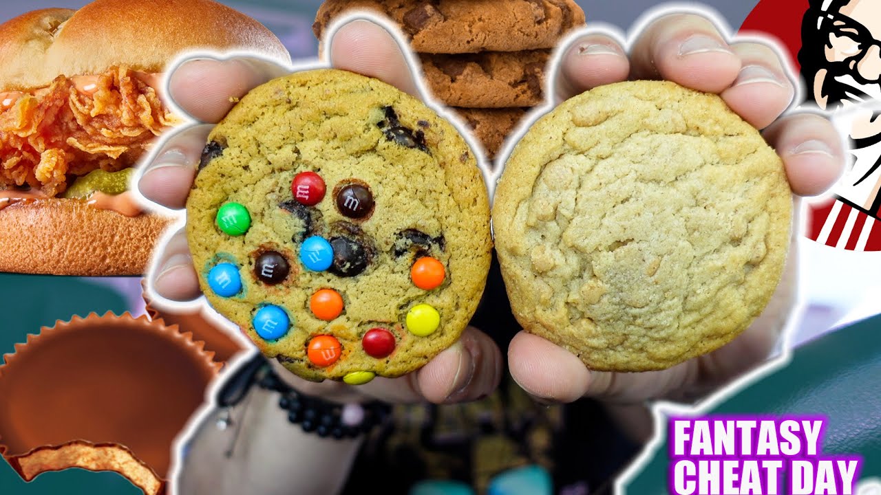 FANTASY CHEAT DAY| EATING WHATEVER I WANT FOR A DAY - YouTube