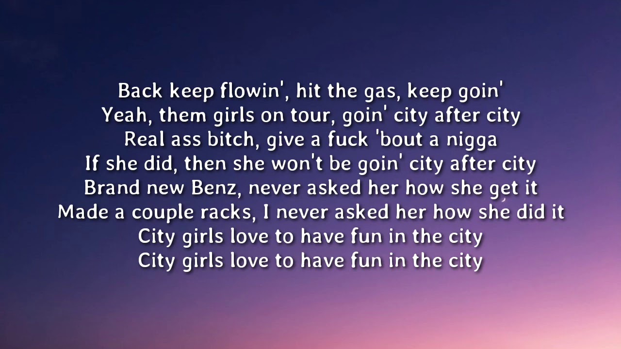 Chris Brown & Young Thug   City Girls Lyrics
