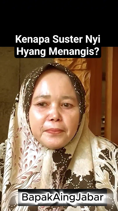 Sister Nyi Hyang Cries in Front of KDM 😭 #kdm #dedimulyadi #kangdedymulyadi