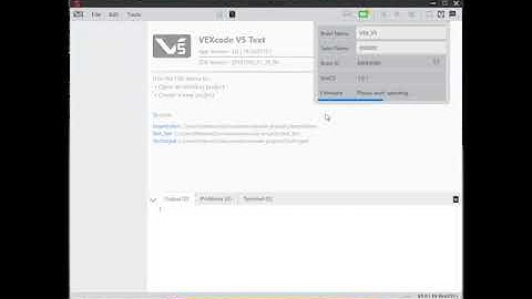 Updating v5 Brain to VexOS 1.0.8