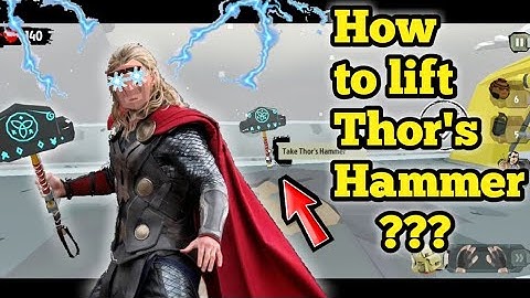 How to lift Thor