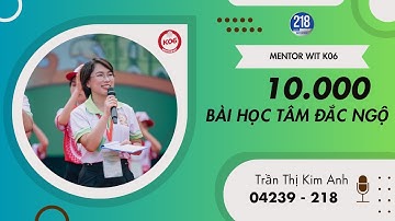 Mentor Wit K06 | Nhận Thức Về Quy Luật Thành Trụ Hoại Diệt 11.02.2025