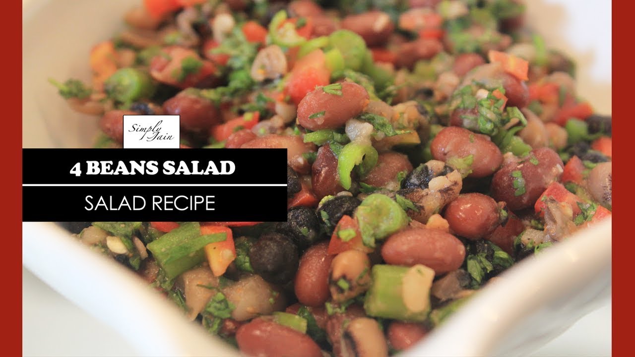 4 Beans Salad | How To Make Four Bean Salad Recipe | Healthy Recipes | Simply Jain