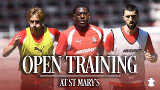 New signing ANNOUNCED 👀 | Southampton's open training session